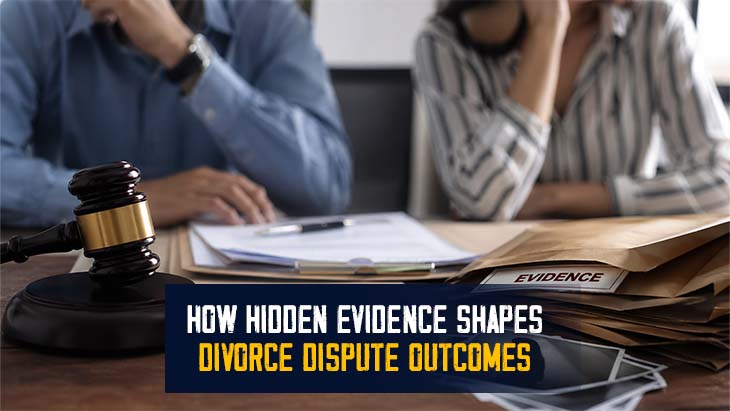 How Hidden Evidence Shapes Divorce Dispute Outcomes