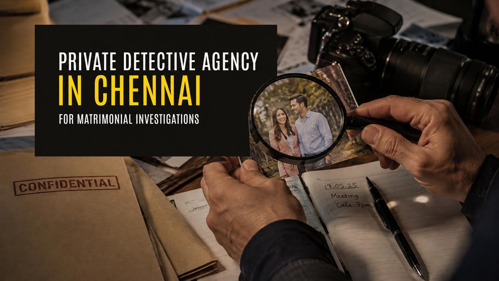 Detective Agency in Chennai for Matrimonial Investigations