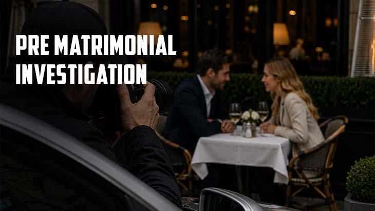 PRE MATRIMONIAL INVESTIGATION SERVICE