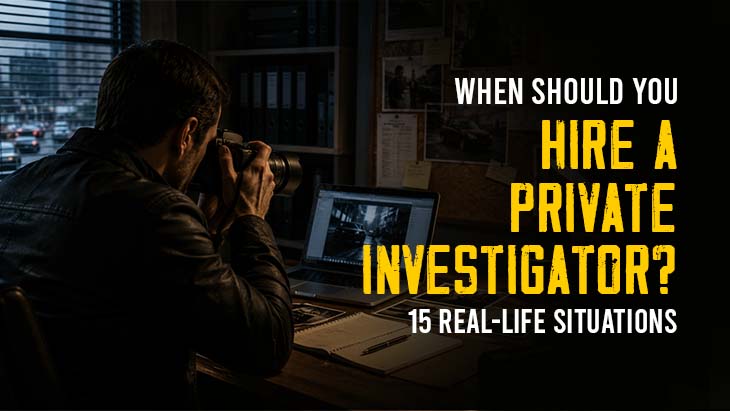 When Should You Hire a Private Investigator in India