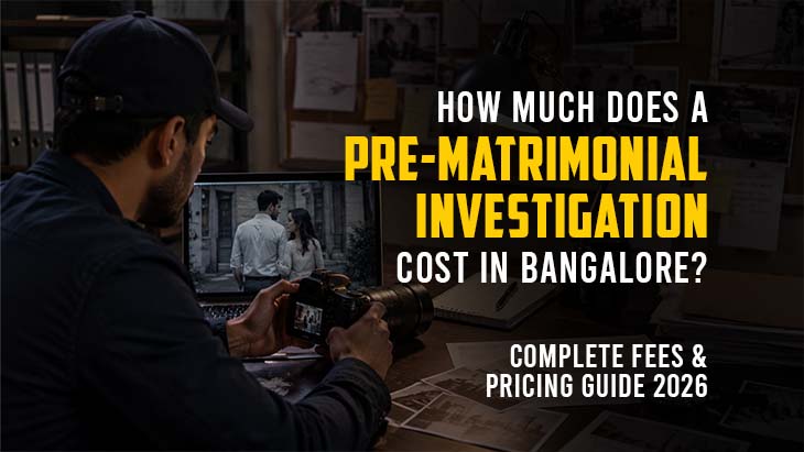 Pre-Matrimonial Investigation Cost in Bangalore