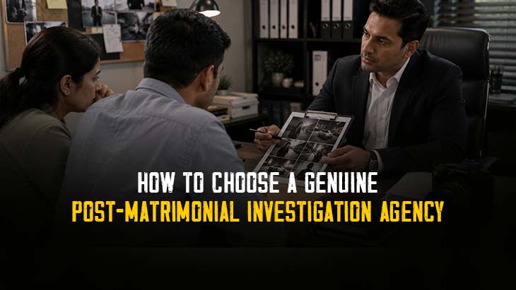Post-Matrimonial Investigation Agency
