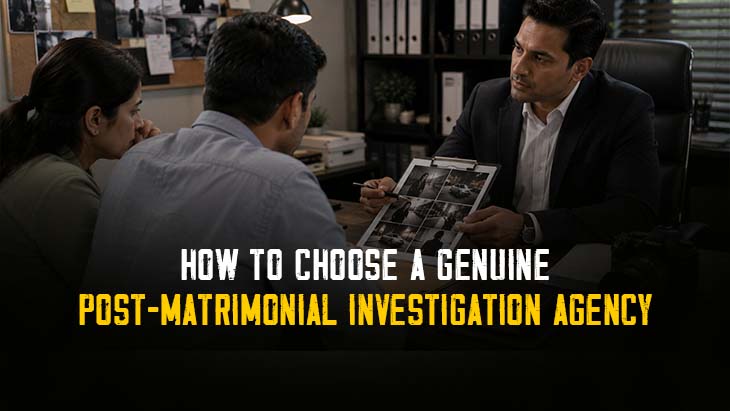 How to choose a genuine post-matrimonial investigation agency in India with expert tips on credibility, confidentiality, and professional detective services.