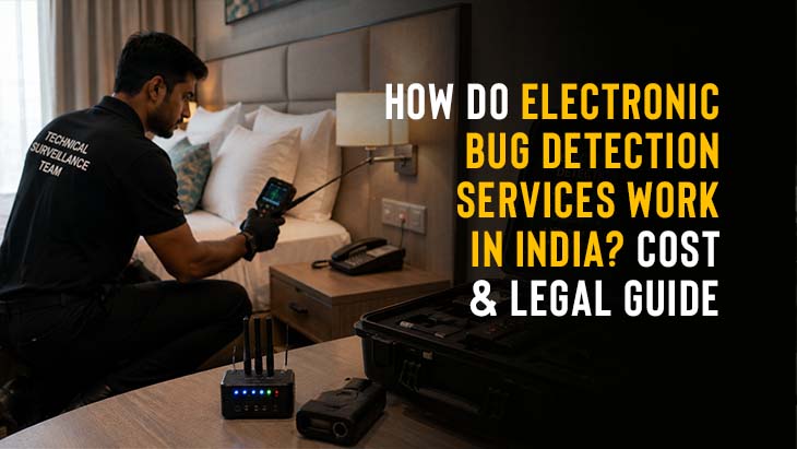 Electronic Bug Detection Services Work in India